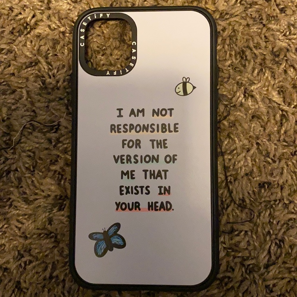 Casetify mental health iPhone 11 case